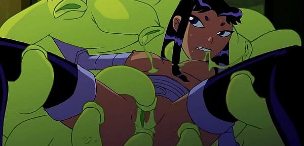  Teen Titans Blackfire  Sex Scene